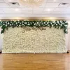 Seidenrosen-Blumen-Wandpaneele, DIY-Hochzeitsdekoration, hohe künstliche Blumen, Wed-Dekor, Geburtstagsparty-Hintergrund, Blumen-Hintergrund