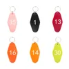 Anahtarlık Promosyon Anahtarlama Rhombus abs el anahtarlık motel etiket özel logo printkeychains