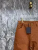 Men's Jeans designer men's summer thin elastic slim fitting small leg straight tube high-end fashion brand long pants MMXB
