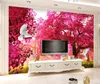 3D duvar kağıdı duvar stereoskopik yelkenli deniz yaşayan yatak odası TV arka plan oda dekor boyama duvar kağıdı
