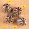 Large Rose Flower Iciping Piping Nozzles Sultan Tube Russian Pastry Nozzles Donut Cake Decorating Tips Confectionery Baking Tool 6PCS