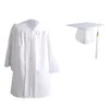 Ensembles de vêtements enfants Graduation Costume Costume maternelle enfant enfant en bas âge casquette robe préscolaire Po vêtements vêtements