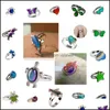 Cluster ringen vlinderstemmingsstemmingsring kleur verandering verstelbare emotie gevoel veranderbare temperatuur sieraden voor kinderen verjaardag w vipjewel dhbis