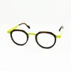ANNE VALENTIN FOREVER lunettes optiques pour unisexe Style rétro Anti-lumière bleue lentille plaque ovale plein cadre avec Box214W