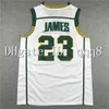 Nik1vip James Bird College Basketball Jerseys Irish St. Vincent Mary Bryant Lower Merion North Carolina Allen Iverson David Robinson Michael Laney