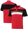 2022 Yeni Formül 1 Motorsport F1 Tshirt Racing Team Tshirts Araba hayranları Sıradan Nefes Alabilir Polo Gömlek Yaz Araba Logosu Jersey Gömlek 6283165