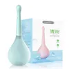 Nxy sexo brinquedos anal novo sistema de limpeza de chuveiro retal de 150 ml enema de silicone mole 5 buracos bico anti -backflow ânus ânus arruela vaginal brinquedos 1220