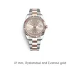 Rolesx Uxury Watch Data GMT olexs męs Watch for Datejust Es 41 mm Oystersteel Nagarst