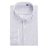 5xl 6xl 7xl 8xl 9xl 10xl tamanho grande camisa listrada masculina outono business casual solto manga comprida macho roupas de marca 220322