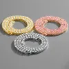 Zilveren tennisketen 3 mm 4 mm mannen Wemen daimond ketting 18inch 20inch 22inch 24inch ketens mode hiphop sieraden