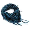 Arafat arabiska halsdukar sport utomhus arabiska sjal taktisk wraps keffiyeh lätta militär shemagh palestina unisex toassels mjuk rand halsduk fyrkant 95 cm b49