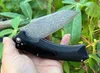 Damascus Flipper Solding Knife VG10 Damascus Steel Blade CNC G10 Łożysko kulkowe Szybki nóż składania kieszeni EDC