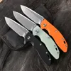 Зеленый шип XM-18 Spanto складной нож TC4 Titanium сплав G10 Ручка VG10 Blade Outdoor Camping Hunting Практические фруктовые портативный инструмент EDC