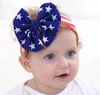 Американский флаг Оголовье 4 июля США Baby Turban Stretchbands Bandana Turbante Детские аксессуары для волос