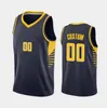 0 Tyrese Haliburton Pacer Basketball Jerseys Pascal Siakam Bennedict Mathurin Aaron Nesmith Obi Tobi Toppin Myles Turner Jalen Smith Jarace Walker City Custom Jersey