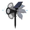 2pcs LED Grow Light Spotlight Солнечная лампа водонепроницаемость для IP65 на наводнениях с 3 рабочими режимами
