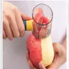 Fruktgrönsaksverktyg Ny förvaring Kniv Multifunktion Rostfritt stål Kniv Apple Potato Peeling Artefakt