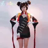 Anime cos xinyan pełny zestaw kostiumów genshin Impact Suib cosplay animacja gra poliester peruka żeńska gra gier rola grania rekwizytów J220720