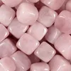 Forme de pierre de cristal naturel irrégulier artisanat mode Chakra carré cubique aventurine améthyste pierres de quartz rose charme pour la fabrication de bijoux 15-20 mm
