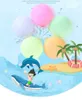 Yaz Su Blaster Yumuşak Silikon Dekompresyon Oyuncaklar Plaj Dövüş Oyunları Açık Dolu Su Topları Spor Yeniden Kullanılabilir Manyetik Cazibe Waterballoon