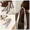 Fashion Women Silk Ribbons for Elegant Narrow Long Scarf Bag Tie Girls Bows bands Hair Accessories