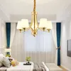 Kolye Lambalar Avize Modern Goldendecoration Chandeliers Tavan Oturma Odası Yatak Odası Yemek E14 Siyah/Altın Demir Aydınlatma Fikstür