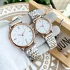 Boutique paar Watch Quartz Movement kijkt Lady Business polshorloges Sappire waterdicht