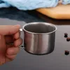 200ML Portable Voyage En Plein Air En Acier Inoxydable Tasses À Café Gobelets Thé Tasse Tasse Pour Camping / Voyage / Usage Domestique GCE13742