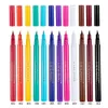 Eyeliner liquido di colore opaco HANDAIYAN 12 colori / set Penna per eyeliner colorata a rapida asciugatura impermeabile