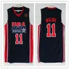 Mężczyzn 11 Karl Malone 1992 Dream Team USA TOP Jersey100% zszyty koszulka koszykówki XS-6xl Koszulka kamizelka