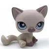 Anime Manga LPS CAT rare cute toys standing short hair cat original kitten husky puppy dog animal old bobble head 220923