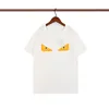 여름 남성 여성 T 셔츠 남성용 디자이너 탑 아이 레터 폴로 자수 티셔츠 의류 티셔츠 반팔 티셔츠 대형 티셔츠