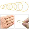 Hoop & Huggie Pieces Of Imitation Gold/gold/brass Earring Pendant Ring Round Fashion Jewelry Making Diy Ear DecorationHoop Kirs22