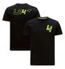 F1 Team Uniform Round Neck Driver T-Shirt Heren Racing Suite Zomer korte mouwen snel drogende top kan worden aangepast