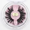 Wimpers 25mm dikke lange oog wimpers natuurlijke faux mink wimper make-up tools pluizige nep wash groothandel in bulk