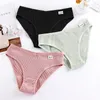 Julexy Cotton Sexy Panties for Women Underpants Briefs Underwear Plus Size Pantys Lingerie 3PCS/Set 8 Solid Color 220512