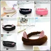 Other Festive Party Supplies Female Cat Ear Headband Fashion Ladies Was Dhj8F
