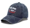 Trump Hat 2024 U.S wybory prezydenckie Kapelusze baseballowe Party Hats Make America Great Rówo Black Cotton Sports Caps Bes121