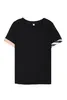 Designer camisetas femininas algodão manga curta tops camisetas casuais verão roupas de tamanho asiático