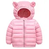Холодные зимние детские детские куртки с толстыми куртками для девочек верхняя одежда плюс бархатный малыш