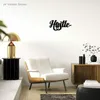 Hustle - Belle décoration d'intérieur décorative Accent Metal Art Wall Sign