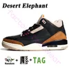 Mens Jumpman 3 High Og 3s Buty koszykówki projektant SE Muzel Desert Słoń Dark Iris Rust Pink Neapolitan Chlorofil Laser Orange Men Mężczyzn Women Treakers Treakers