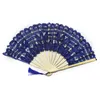 Other Home Decor European Lace Lady Handheld Fans Dance Bridesmaid Princess vintage Lace Folding Fan 20220608 D3