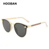 Hooban lüks kedi göz güneş gözlüğü kadın erkekler marka tasarımcısı arı bayan güneş gözlükleri moda gölgeler gözlükler uv400 220507