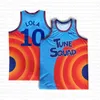 2021 Space Jam 2 Tune Squad Basketball Jersey 6 Lebron James 23 Michael Ncaa 1バグ映画10ローラD.Duck！ Taz 1/3 Tweety 7 R.R.Runner Movie Jerseys.