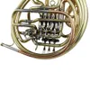 Gold Lacquer 4-Key Double French Horn