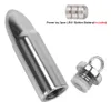 5 cm sexy Halskette Bullet Vibratoren für Frauen Klitoris Stimulator Anal Spielzeug Weibliche Masturbation Erotische Produkte Edelstahl
