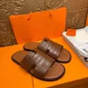 Mode platte slippers sandalen zomer ontwerper heren schoenen sandaal schuifgla diide pool zmirs sandalies 38-46 origianls box