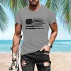 T-shirts pour hommes hommes été décontracté O cou drapeau imprimé à manches courtes t-shirt garçon haut chemisier Harajuku T