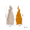 2pc Santa Head Stampo in silicone Strumenti per decorare torte natalizie Stampi per torte in silicone per la cottura di pasta di zucchero W1